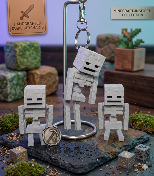 Brelok Minecraft Szkielet